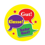 German Speech Bubble Stickers